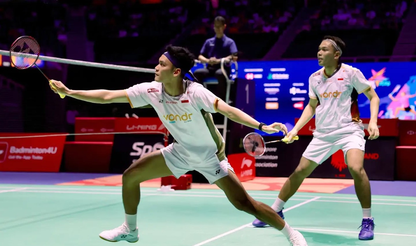 Fajar/Fikri Melesat ke Final Singapore Open 2026, Langkah Alwi Farhan Terhenti