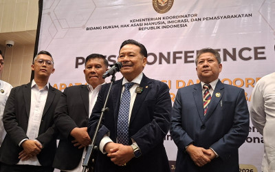 Rakor Kemenko Kumham Imipas bersama K/L: Bahas Kolaborasi Peta Hak Kekayaan Intelektual Nasional