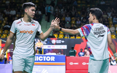 Leo/Daniel Sikat Wakil Thailand, Amankan Tiket Semifinal Thailand Open 2026