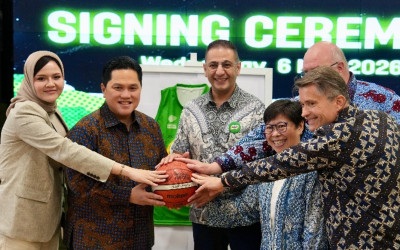 FIBA dan MILO Gandeng Indonesia, Menpora Erick Thohir Pacu Basket dari Akar Rumput