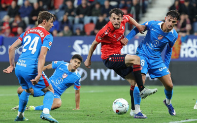 Atletico Menang 2-1 di Kandang Osasuna, Kokoh di Posisi Empat Besar