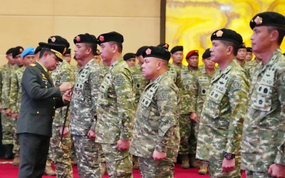 Panglima TNI Pimpin Serah Terima Jabatan Strategis