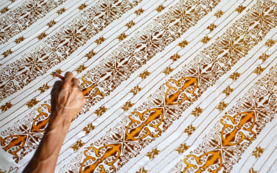 Pembuatan Batik Motif Medan
