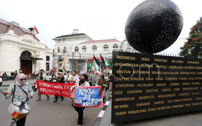 Peringatan 78 Tahun Nakba di Bandung