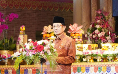 Waisak 2026, Pesan Menag: Dharma Jaga Perdamaian Dunia dan Mempererat Persaudaraan