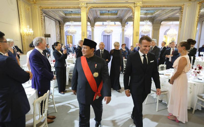 Presiden Prabowo Hadiri State Banquet di Istana Élysée: Simbol Kuat Hubungan Diplomatik RI-Prancis!