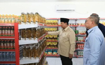 Presiden Prabowo Resmikan 1.061 KDMP