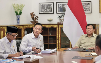 Menghadap Presiden Prabowo: Menko Infra Lapor Soal Perlindungan Pantura hingga Gerakan ASRI