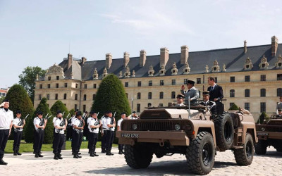 Presiden Prabowo Tiba di Istana Élysée