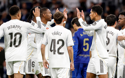 Madrid Kembali Menang! Gol Gonzalo Garcia dan Bellingham Bungkam Oviedo 2-0