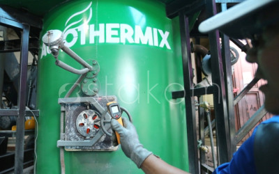 Proses Pemusnahan Sampah Autohermix