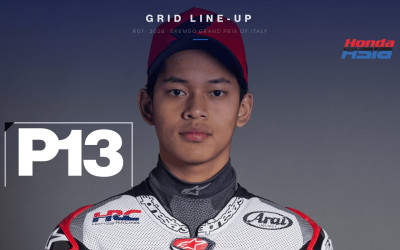 Veda Ega Start dari Posisi Ke-13 di Moto3 Italia 2026