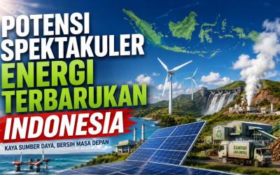 INFOGRAFIS: Pemerintah Persiapkan Energi Listrik Terbarukan Jangka Panjang