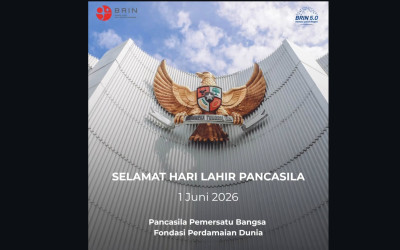 Heboh Keliru Desain Garuda Hari Lahir Pancasila, BRIN Sampaikan Klarifikasi dan Minta Maaf