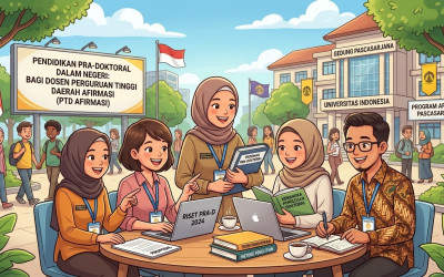 Diktiristek Buka Beasiswa Pra-Doktoral 2026 untuk Dosen, Simak!