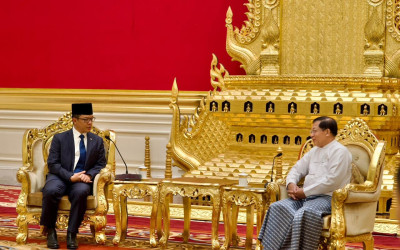ASEAN Update: Ke Naypyidaw, Menlu Sugiono Bawa Misi Kemanusiaan dan Perdamaian Myanmar