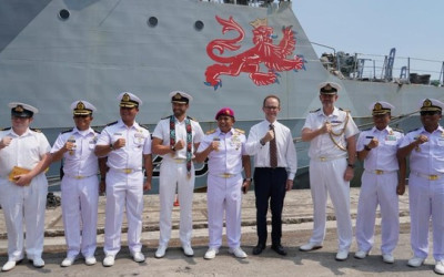 Ingin Kolaborasi Pertahanan dan Maritim, Kapal Perang Inggris HMS Tamar Datangi Indonesia