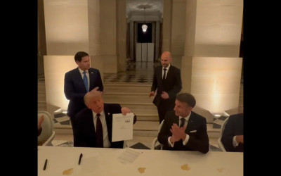 Finally! Trump Akhiri Perang: Resmi Teken MoU AS-Iran, Selat Hormuz Dibuka