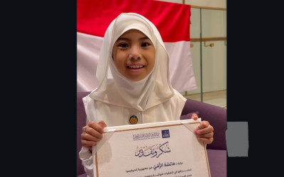 Keren! Hafizah Cilik Indonesia Raih Juara 2 di Dubai International Holy Quran Award 2026