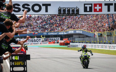 Sejarah! Pembalap Aprilia Trackhouse Racing Ai Ogura Juara MotoGP Belanda 2026