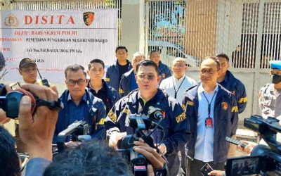 Bareskrim Polri Segel Perusahaan Pemurnian Emas PT SJU di Sidoarjo, Diduga dari Pertambangan Tanpa Izin