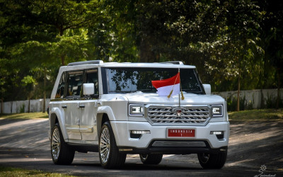 Presiden Prabowo Ngespill Pengalaman Naik Maung Garuda, Respons PT Pindad Auto Gercep!