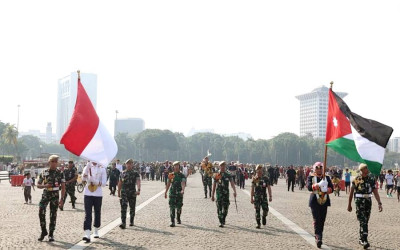 Parade Marching Band Unhan dan Yordania