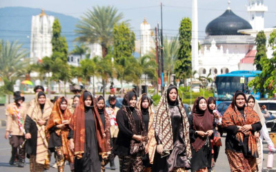 Pawai Tahun Baru Islam 1448 H di Aceh