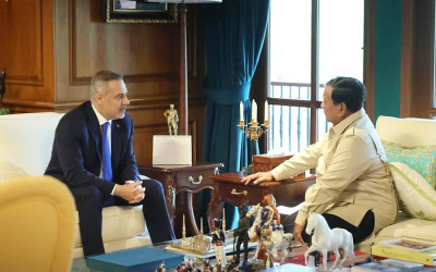 Presiden Prabowo Terima Menlu Turkiye