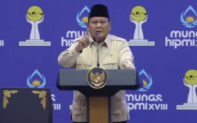 Di Munas HIPMI, Presiden Prabowo Ajak Pengusaha Muda Kembali ke Amanat UUD 1945