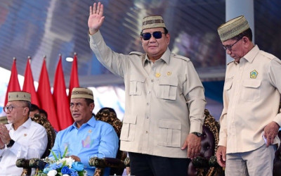 Dedikasi Penuh Program Pro Petani-Nelayan, Presiden Prabowo Dianugerahi Lencana Emas dari Warga Gorontalo