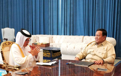 Presiden Prabowo Terima Menlu Qatar, Bahas Diplomasi dan Investasi USD4 Miliar