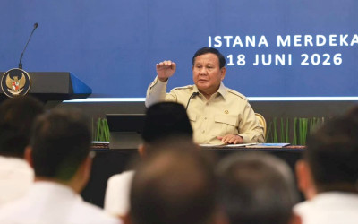 Presiden Prabowo Bertemu Pimpinan Bank Himbara