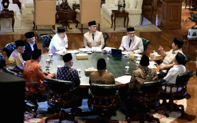 Presiden Prabowo Pimpin Ratas Haji