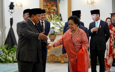 Vibes Heartwarming Keakraban Presiden Prabowo dengan Presiden Megawati di Momen Hari Lahir Pancasila