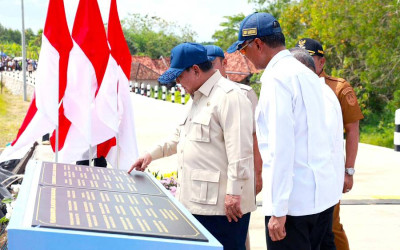 Presiden Prabowo Resmikan 1.151 Km Jalan Daerah: Real Fondasi Ketahanan Pangan & Energi!