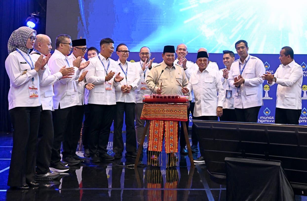 HIPMI Dukung Program Presiden Prabowo Hilirisasi-Ketahanan Pangan: Kasih Pesan Semangat Berantas Korupsi