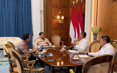 Sore ini Presiden Prabowo Terima Laporan Kapolri di Istana, Bahas Kamtibmas Nasional