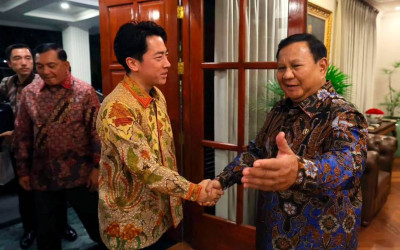 Presiden Prabowo Terima Menhan Jepang