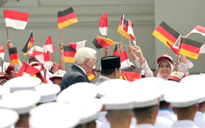 Presiden Prabowo Terima Presiden Jerman