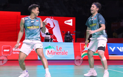 Istora Membara! Sabar/Reza Tantang Raymond/Joaquin di Semifinal Indonesia Open 2026