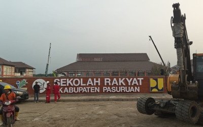 Progres Tembus 80 Persen, Dua Sekolah Rakyat Permanen Pasuruan Siap Beroperasi Juli 2026