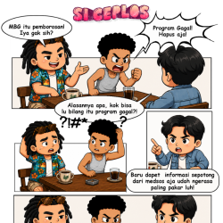 Komik Si ceplos : Jangan Diladenin, Percuma!