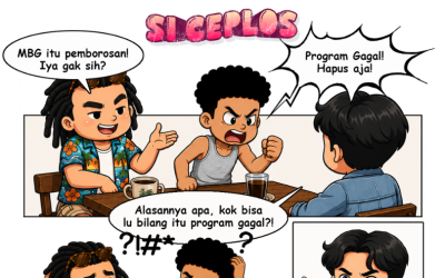 Komik Si ceplos : Jangan Diladenin, Percuma!