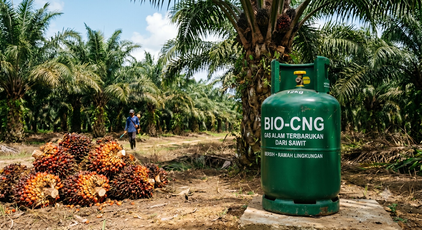 PLN EPI Punya Cara Baru Tekan Emisi: Limbah Sawit Disulap Jadi Bio-CNG