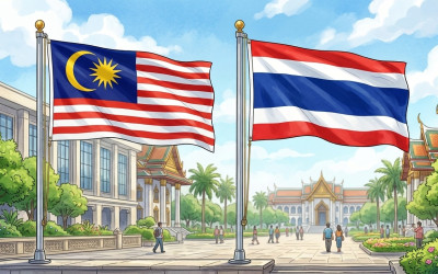 ASEAN Update: Malaysia dan Thailand Angkat Kolaborasi Isu Dagang hingga Keterhubungan Regional