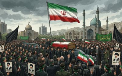 POV: Pemakaman Ali Khamenei Diklaim Tembus 43 Juta Orang!