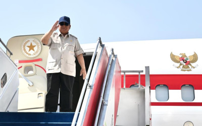 Presiden Prabowo Bertolak ke NTB Resmikan Lima Bendungan: Komitmen Perkuat Ketahanan Air