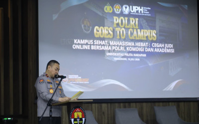 Polri Gandeng UPH dan Komdigi Bekali Mahasiswa Hadapi Ancaman Judi Online