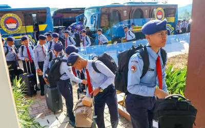 Angkatan Pertama SMA Taruna Nusantara IKN Tiba